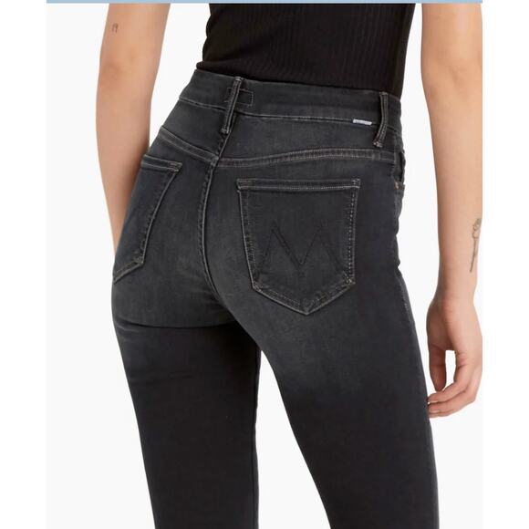 Mother Denim High Waisted Looker Skinny Jeans in Coffee Tea or Me Size 27 - Picture 5 of 11